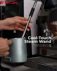 Cafetera Espresso Semiautomática Inteligente Cafe <span class=keywords><strong>Master</strong></span> S480 y Pantalla Táctil de Grado Comercial de 10.1 Pulgadas y Espumador de Leche Automático Híbrido - Product Image 4