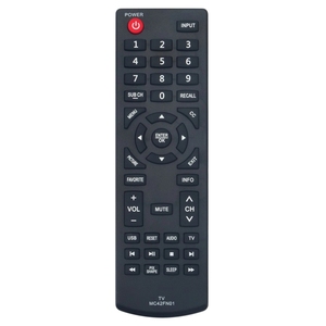 MC42FN01 Reemplaza el control remoto para televisor LED LCD Sanyo FW24E05F FW65D25T FW32D25T FW42D25T - Product Image 1