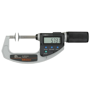 Micrómetro Digital de Disco Original Mitutoyo PDM-25MX 369-411-20, Husillo No Giratorio, Rango de Medición 0-30 mm - Product Image 1