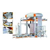 Machine d'emballage rétractable pour briques rouges Système de déchargement et d'emballage Ligne de production de briques en argile Usines de briques