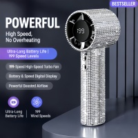 Échantillons Gratuits d'Usine du Nouveau Mini Ventilateur Portable, Haute Puissance, Longue Autonomie, Rechargeable par USB, Pratique, Logo Personnalisable