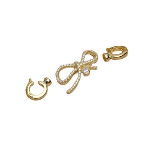 Collar y Pulsera de Plata S925 con Forma de T y Cierre de Hebilla Redonda, Accesorio para Manualidades, JG5236, Fornituras de Joyería - Product Image 2