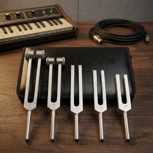 MayoMed High Quality Manual 5 Tuning Forks Set CE Certified Medical Surgical Chiropractic <b>Physical</b> Diagnostic Instruments - Product Image 2