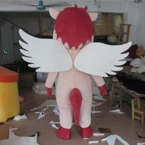 Figuras de Mascota de dibujos animados inflables inspiradas en unicornio, <span class=keywords><strong>caballo</strong></span>, Panda, modelos para caminar, personajes de disfraces, ideal para publicidad - Product Image 3