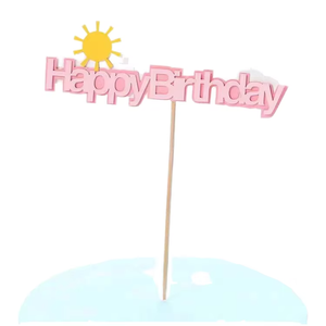 Tavolo da pranzo dolce con stella e scenario arcobaleno acrilico torta <span class=keywords><strong>di</strong></span> <span class=keywords><strong>buon</strong></span> <span class=keywords><strong>compleanno</strong></span> e decorazioni per feste - Product Image 5