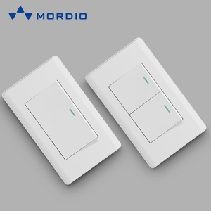 Interrupteur mural électrique, prise double, interrupteur à 2 boutons pour le Pérou, la Bolivie, la Dominique, la Thaïlande, le Vietnam - Product Image 2