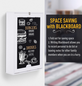 <span class=keywords><strong>Tavolo</strong></span> <span class=keywords><strong>a</strong></span> goccia pieghevole multifunzionale in legno con ripiano per lavagna - Product Image 4