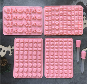 Cetakan silikon kualitas makanan bentuk buah lucu cetakan kue permen silikon cetakan es krim cetakan silikon warna-warni untuk coklat - Product Image 3