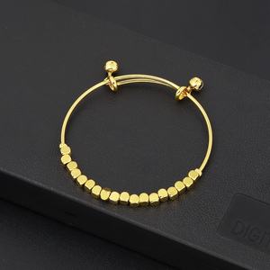 JXX Brazaletes Ajustables de Latón Chapados en Oro de 24K Estilo Vintage, Joyería Árabe de Moda al por Mayor para Mujer - Product Image 5