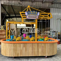 Moetry Table de sable interactive éducative pour enfants, jeu de chasse au trésor et de simulation minière, aire de jeux intérieure, aéroport, jardin