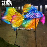 Lanternes décoratives LED, lumière à motif 3D, lanterne chinoise de haute qualité, lanterne en forme de poisson