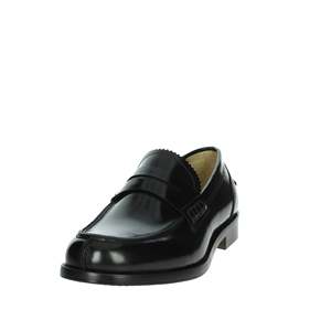 Mocasines de hombre Veni, negros, 1RS01, de cuero, sin cordones, formales. - Product Image 6