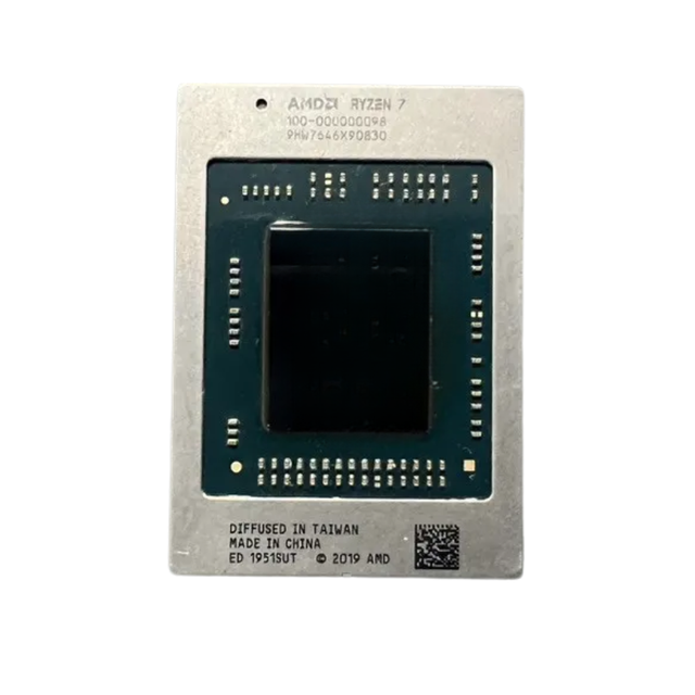 R7-4800H Laptop Processor 8 Cores 16 Threads 2.90GHz Base 4.20GHz Turbo AM4 8MB Cache 45W TDP 9nm Virtualization Supported