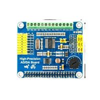 XLW Papan Ekspansi AD/DA Presisi Tinggi Raspberry Pi Asli dengan ADS1256 DAC8552 Terpasang