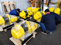 Treuil électrique KCD 5 tonnes 220V 380V avec câble en acier pour la manutention des matériaux miniers