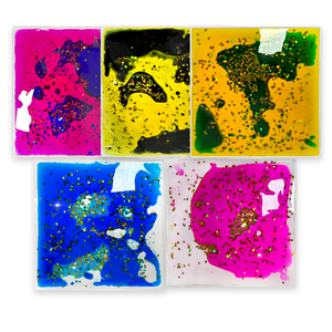 एचएफ मोंटेसरी शैक्षिक सीखने खिलौना संवेदी बीन बैग ग्लिटर आकार बच्चों के लिए कस्टम स्क्विशी खिलौने 3 डी नरम pvc - Product Image 2