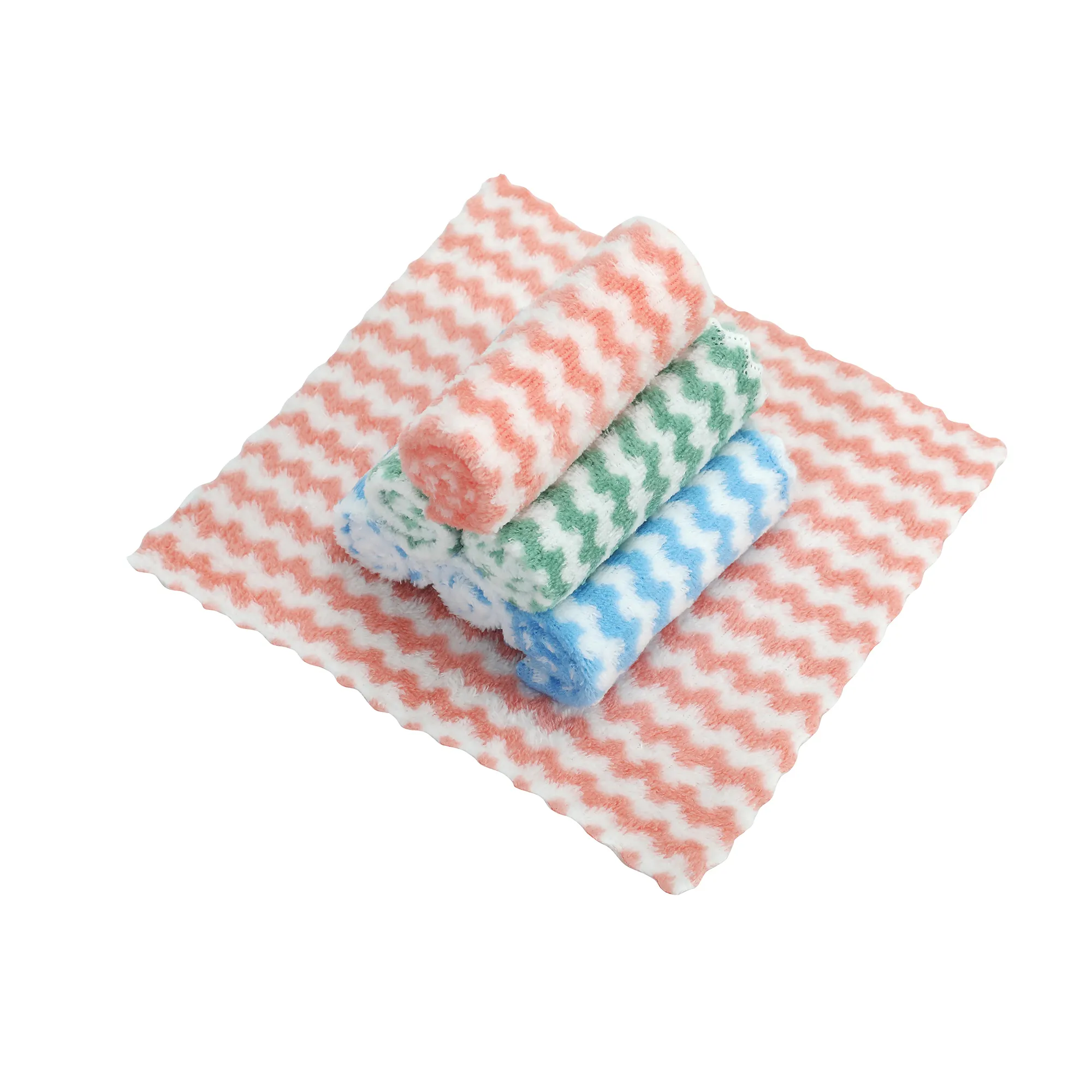 custom reusable kitchen cloth dish towel soft microfiber drying towel microfiber towel roll
