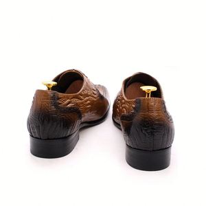 Mocassins Gommino Extravagants à Bout Pointu Grande Taille à Motifs Floraux Respirants Légers Antidérapants Printemps Automne 2026 - Product Image 5