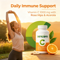 Complément minéral pour adultes à base de vitamine C du fabricant OEM pour une fonction thyroïdienne saine et un soutien immunitaire, capsules à absorption élevée