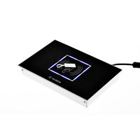 Lector/Escritor RFID Mini USB Vanch VD-68, Portátil, RS232/LAN, UHF 860-960MHz, ISO 18000-6C, 50cm Lectura/30cm Escritura, Material ABS, IP52