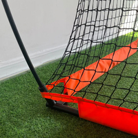 But de football pliable et portable de haute qualité pour l'entraînement en extérieur, avec sac de transport, idéal pour l'entraînement et la pratique (vente en gros)