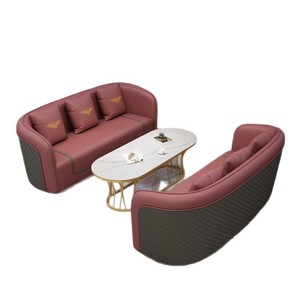 ชุดโซฟาโรงแรม หนัง PU โครงโลหะ ทนทาน เหมาะสำหรับสถานที่เชิงพาณิชย์ เก้าอี้นั่งพักผ่อนสำหรับการประชุม - Product Image 5