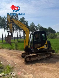Excavatrice Hyundai 60-7 d'<span class=keywords><strong>occasion</strong></span> à vendre, bon état, mini-excavatrice sur chenilles, machine <span class=keywords><strong>de</strong></span> construction - Product Image 2