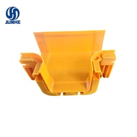 Cannelle de câblage en fibre PVC ignifuge, vente en gros directe usine, anti-corrosion pour le bâtiment et l'industrie