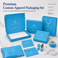 Boîtes d'expédition autocollantes personnalisables, impression UV, laminage mat, doublure en éponge - Emballage écologique réutilisable pour cadeaux et vêtements