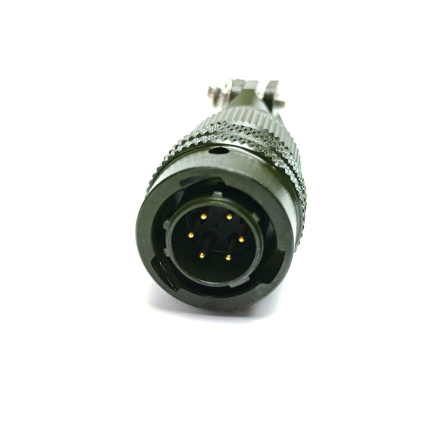 KILOTEC MIL Spec Automotive Connector DTL 26482 Series MS3116F10-6P 6pin Male IP67 600V 7.5A Copper Gold Plating Aluminum Alloy