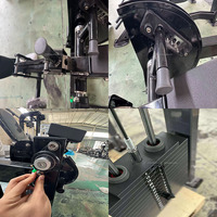 Machines de musculation à charge guidée pour les jambes, machine à extension de flexion des jambes avec pile de poids pour les séances d'entraînement en salle de sport