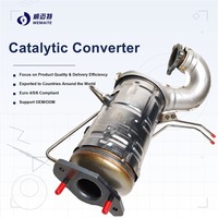 Accessoires DPF en acier inoxydable haute performance, ajustement direct pour convertisseur catalytique BYD Qin/Song/Song PRO MAX 1.5T Euro IV