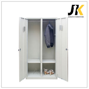 <span class=keywords><strong>Prix</strong></span> <span class=keywords><strong>de</strong></span> gros, armoire en acier à 2 portes, casier scolaire, armoire en acier, vestiaire, placard <span class=keywords><strong>de</strong></span> rangement en métal - Product Image 4