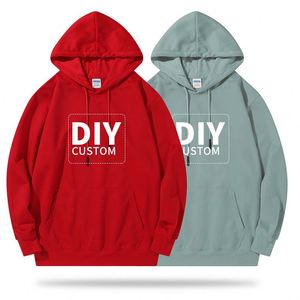 Custom Logo Heavyweight Fleece <b>Hoodie</b> <b>Mens</b> Womens Winter Pullover Thermal <b>Lined</b> Oversized Streetwear Unisex - Product Image 1