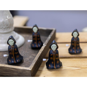 Juguetes <span class=keywords><strong>de</strong></span> cuerda andantes <span class=keywords><strong>de</strong></span> Halloween: Hombre Calabaza/Secador <span class=keywords><strong>de</strong></span> Almas/<span class=keywords><strong>Calavera</strong></span> en Ataúd, con luz, para decoración <span class=keywords><strong>de</strong></span> fiestas y hogar - Product Image 6