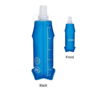 Bouteille d'eau pliable en gros, gourde souple en TPU, portable pour le sport, la randonnée, le camping et la course à pied - Product Image 5