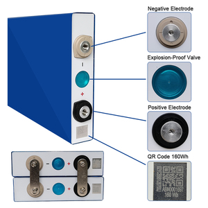UBPPOWER 3.2v Lifepo4 50Ah 105Ah 24vグレードプリズムバッテリーCaltリチウムイオンパックセル100ah Lifepo4バッテリー - Product Image 3