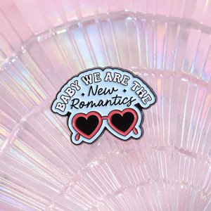 Spilla in Metallo Inglese con Scritta 'Could Have Been Should Have' in Colori Pastello, Accessorio Creativo per Colletto, Badge Decorativo EVER - Product Image 2