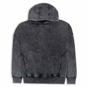 Sweat-shirt à capuche surdimensionné d'hiver pour homme, personnalisé, 420, 450, 500, 600 g/m², de haute qualité, imprimé, 100 % coton, poly, fabricant - Product Image 5