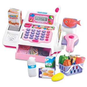 Early Education Role Play Toys Other Pretend Play Preschool Cashier Machine Toys Toy Cash Register Supermarket Toys For Kids