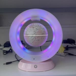 ลูกโลกแบบแม่เหล็กหมุนได้พร้อมลำโพงบลูทูธสำหรับตกแต่งของขวัญคริสต์มาส - Product Image 3