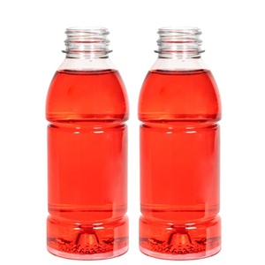 Factory Wholesale 200ml 350ml Plastic PET Hot Filling Beverage Bottle