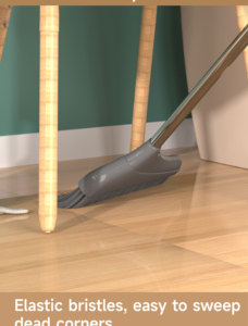 Outils de nettoyage domestique en gros : <span class=keywords><strong>Balai</strong></span> et serpillière en acier inoxydable avec tête pour poils d'animaux, poils doux et manche en plastique - Product Image 3