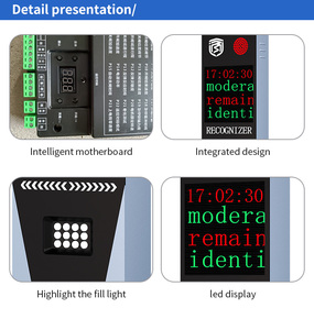 Système <span class=keywords><strong>de</strong></span> contrôle d'accès <span class=keywords><strong>de</strong></span> <span class=keywords><strong>sécurité</strong></span> RFID pour parking, système <span class=keywords><strong>de</strong></span> stationnement automatique intelligent personnalisé, barrières <span class=keywords><strong>de</strong></span> circulation, portail <span class=keywords><strong>de</strong></span> barrière à flèche - Product Image 6