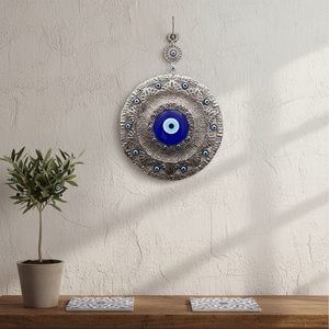 Turkish Blue Evil Eye Protective Wall Hanging Decor Amulet <b>Ornament</b> -7 - Product Image 3