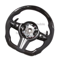 Volant de voiture en fibre de carbone et daim LED, prix de gros d'usine, m Performance pour BMW F10