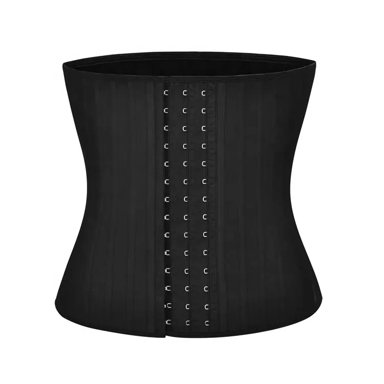 Pinsen High Quality Waist Training Conset Plus Size Latex Exercise Slimming Trimmer Weight Loss Waist Back Support Belt