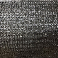 Filet d'ombrage de protection UV HDPE noir pour serre de ferme de jardin Filets d'ombrage à usage agricole