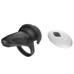 Anillo vibrador a prueba de agua con control remoto para estimulación masculina, juguete sexual para adultos. - Product Image 6