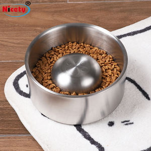 Bols pour animaux de compagnie en acier inoxydable à double paroi de 800 ml, écologiques, isolés sous vide pour chiens et chats - Product Image 3